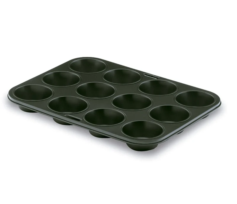 LACOR Molde para queques 12 cavidades Noir 68010