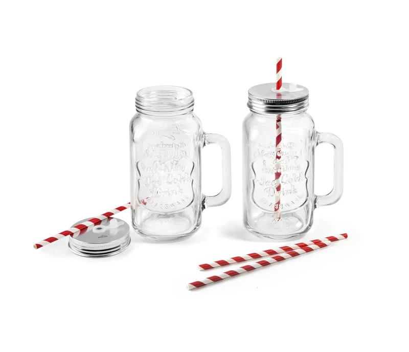 Conjunto LACOR de 2 jarras de cristal 69387