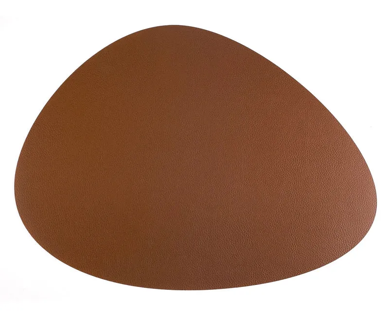 Individuais de mesa em pele oval LACOR 66847