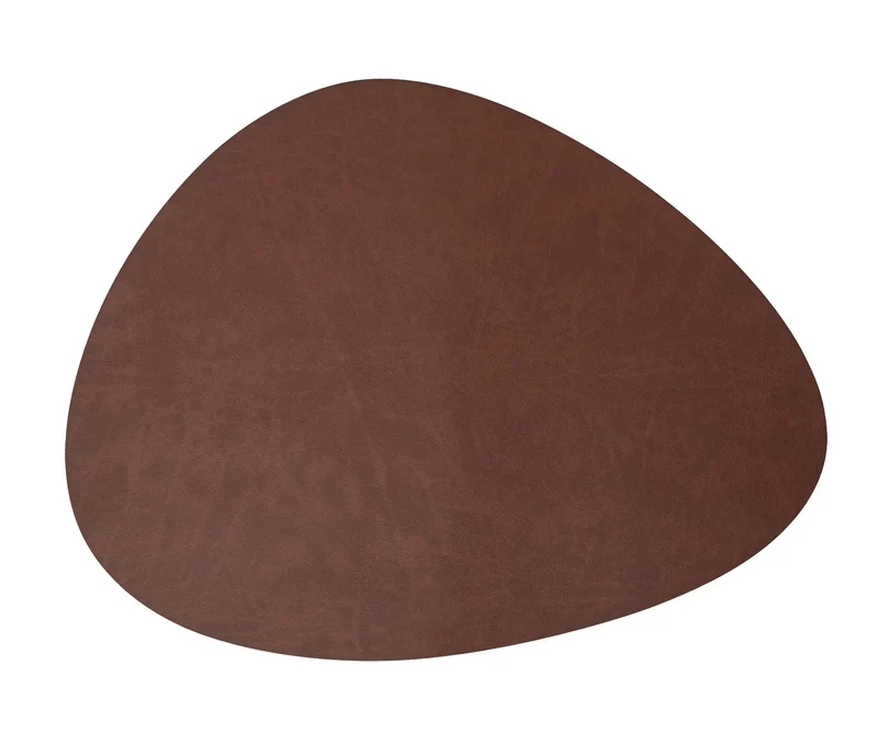 Individuais de mesa em pele oval LACOR 66839
