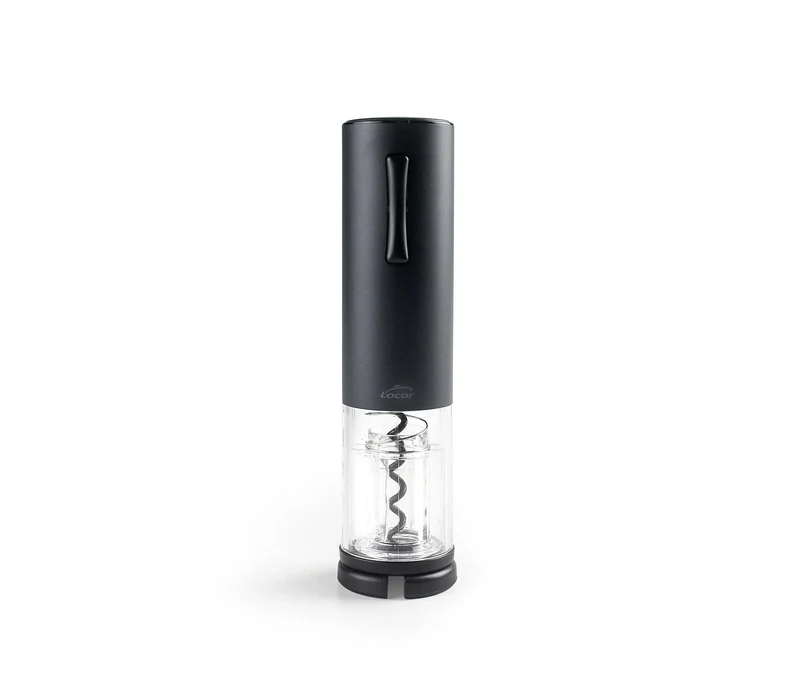 LACOR Abridor de garrafas elétrico Black 63057