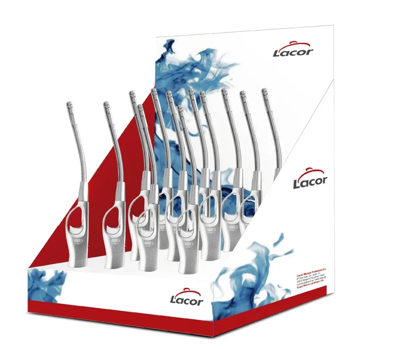 LACOR Caixa de isqueiros a gás Bend 68977