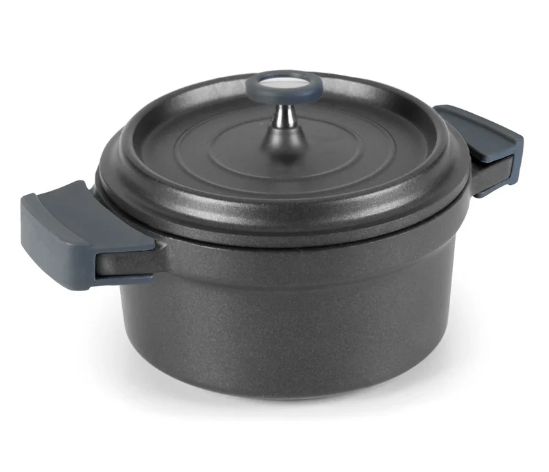 LACOR Panela com tampa preta Cocotte 25917