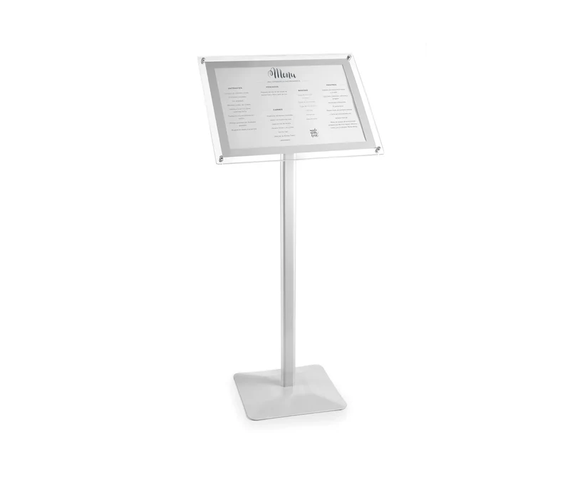 LACOR Suporte + porta-menu acrílico 39423