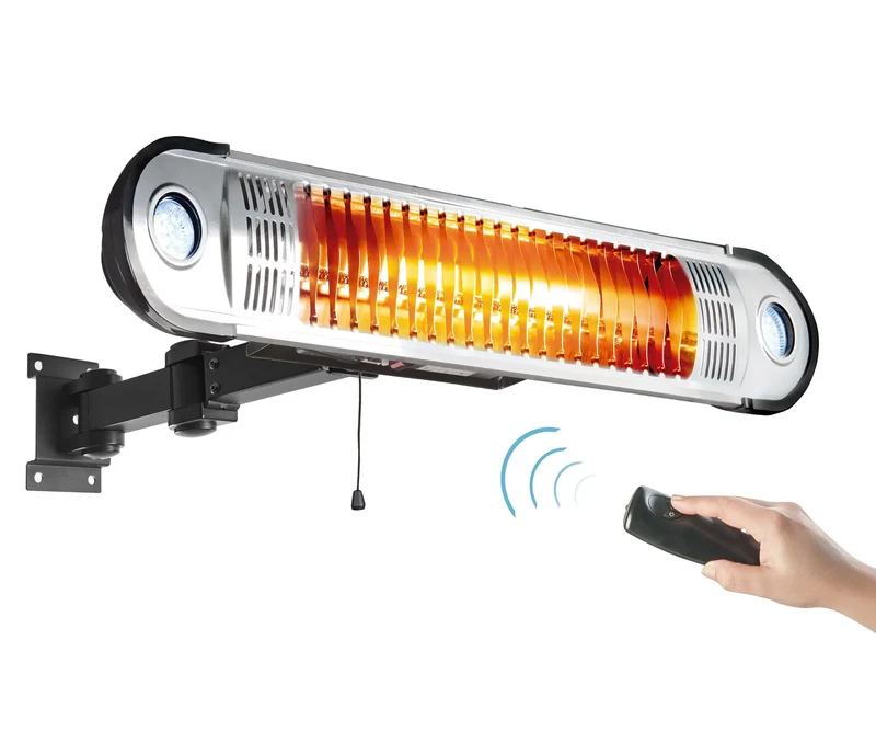 LACOR aquecedor de parede infravermelho Fuori 1500W - Para terraços IP55