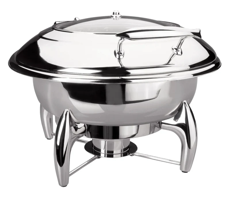 Recipiente de servir redondo LACOR Luxe 69101