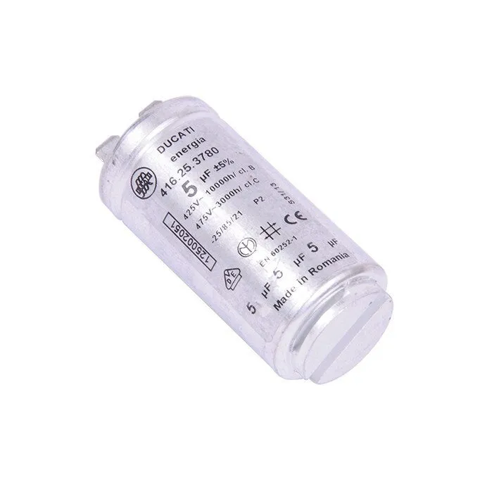 Condensador para motor de secadora de tambor Electrolux, AEG 1250020516