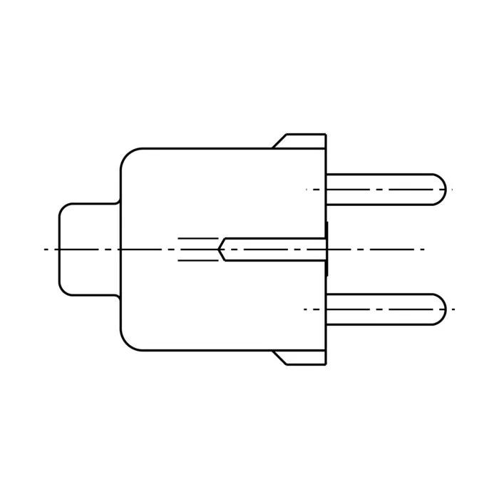 Cabo de alimentação 3x1.5 Electrolux, AEG 1100mm 3570551741