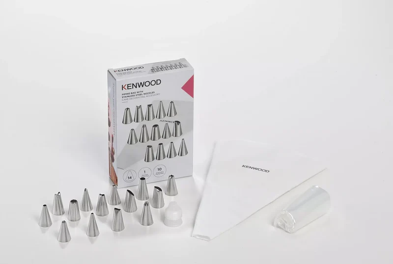 Kenwood Manga pastelaria com bicos de aço inoxidável AS00002749