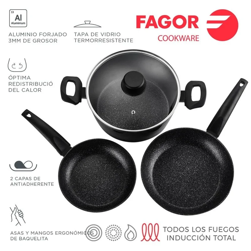 Bateria FAGOR VIVANT 424 (20+24+24)