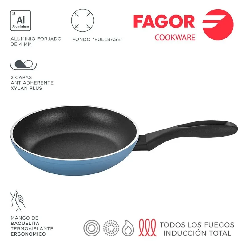 FAGOR Frigideira MAXIMA Ø28 Azul