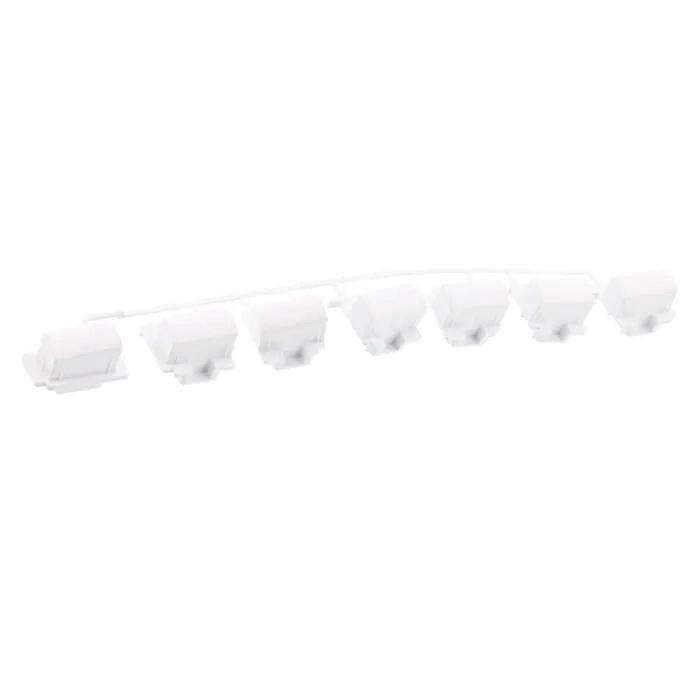 Conjunto de teclas retangular Electrolux, AEG 6+1 1366126009
