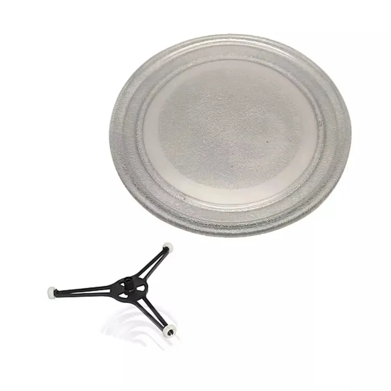 Arraste e prato universal para micro-ondas 245 mm - Kit de substituição compatível