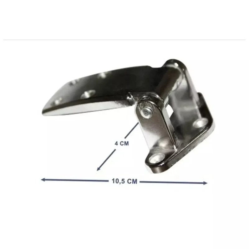 Pivot hinge for multi-anchor refrigeration chamber