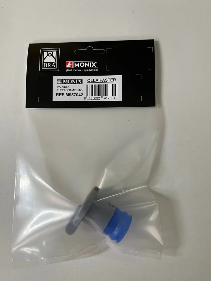 Válvula de funcionamento para panela Monix Faster M957042