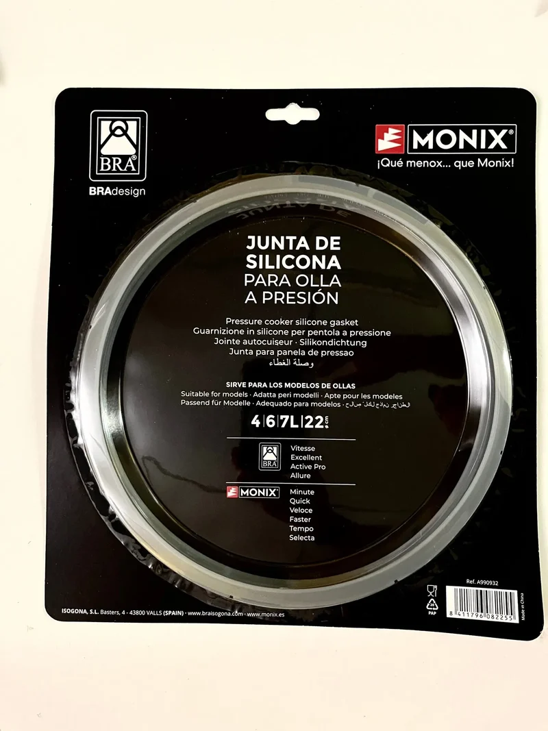 Junta Olla Bra-Monix 4-6-7L Cod.990932