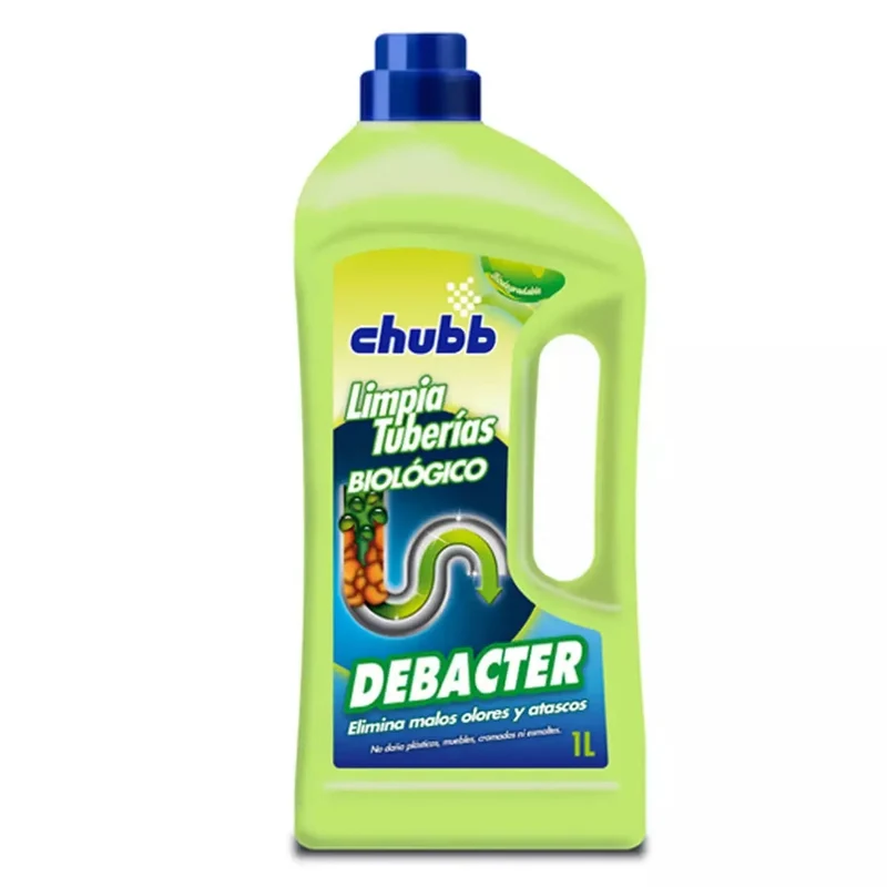 Limpador de tubulações biológico Debacter Chubb