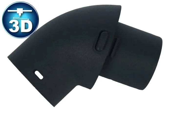 União flexível impressa em 3D para aspirador Rowenta SS-1600005464