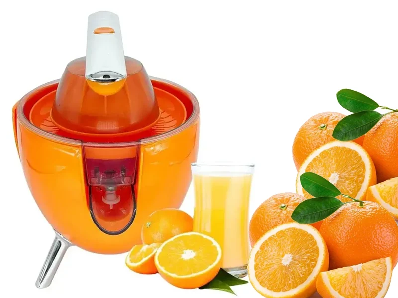 Cecaro Group - Spremiagrumi Elettrico Potente 300 W con Manico Lavabile in Lavastoviglie