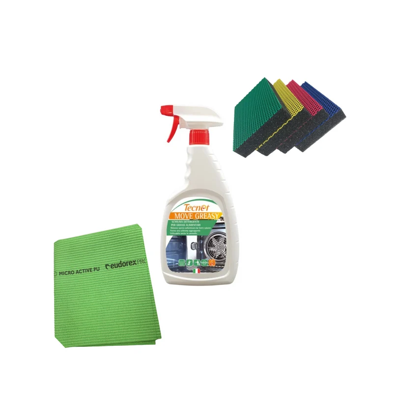 Kit Pulizia Forno Professionale - Rimuove Grasso e Incrostazioni