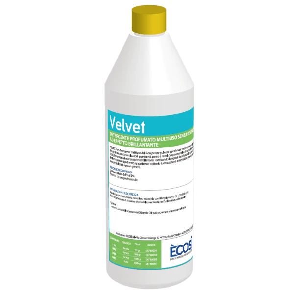 VELVET LT.1 Detergente profumato ad effetto brillantante