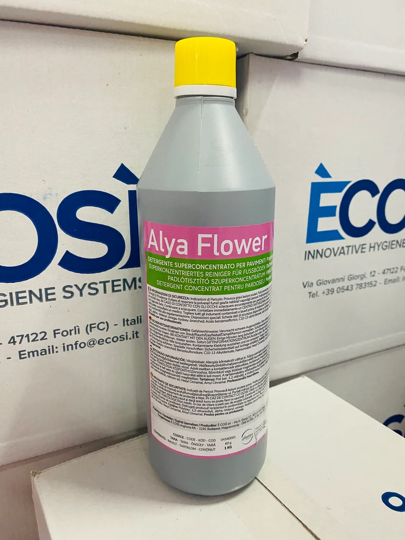 ALYA FLOWER LT.1 ECOSI' Detergente Profumato per pavimenti Floreale