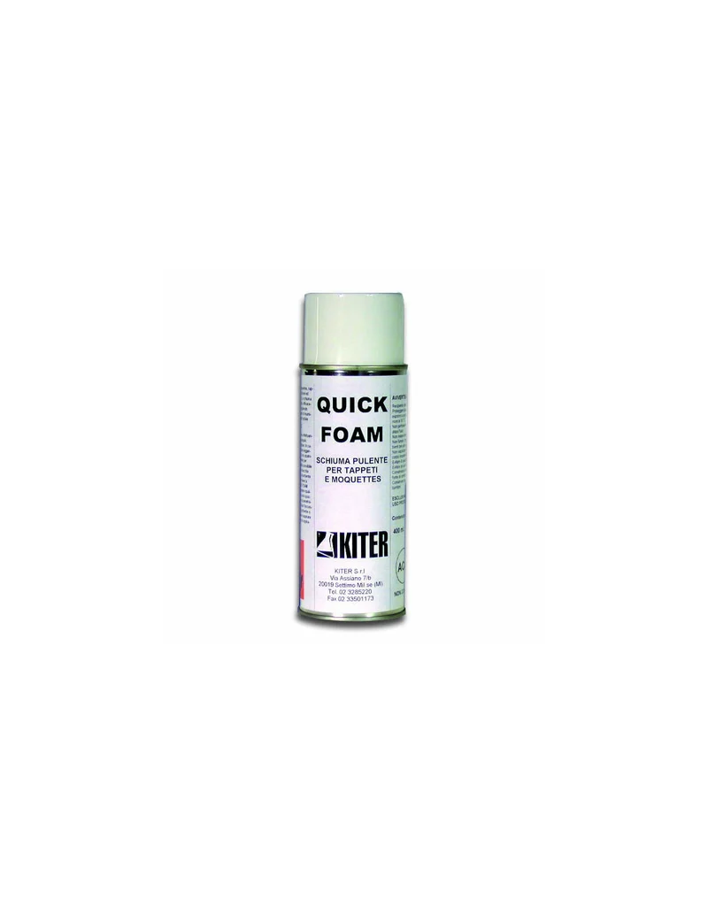 Quick Foam – Schiuma Attiva per Moquette Tappeti Tessuti 400ml