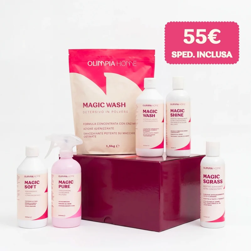 Box sistema bucato - I 6 Magic per un bucato davvero pulito