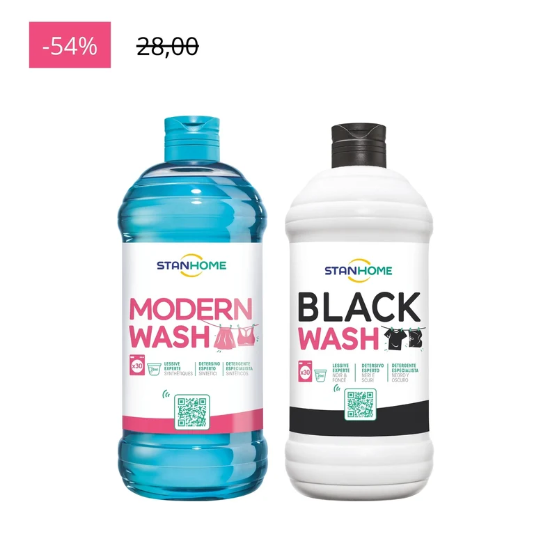 2x black wash & modern wash