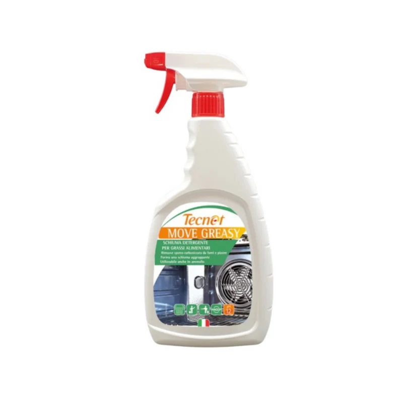 Move Greasy – Schiuma Sgrassante per Forni e Griglie