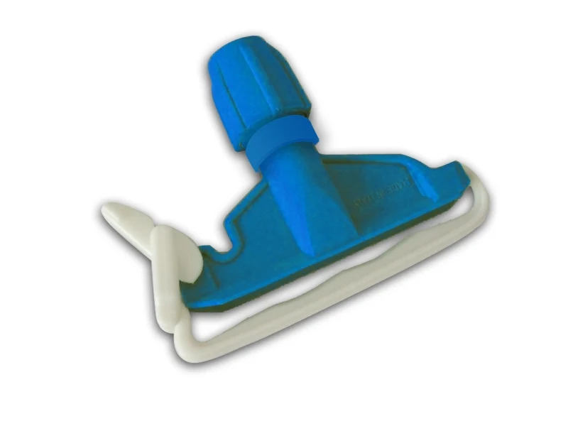 PINZA IN PLASTICA GIGANTE PER MOP BLU C/CLIP