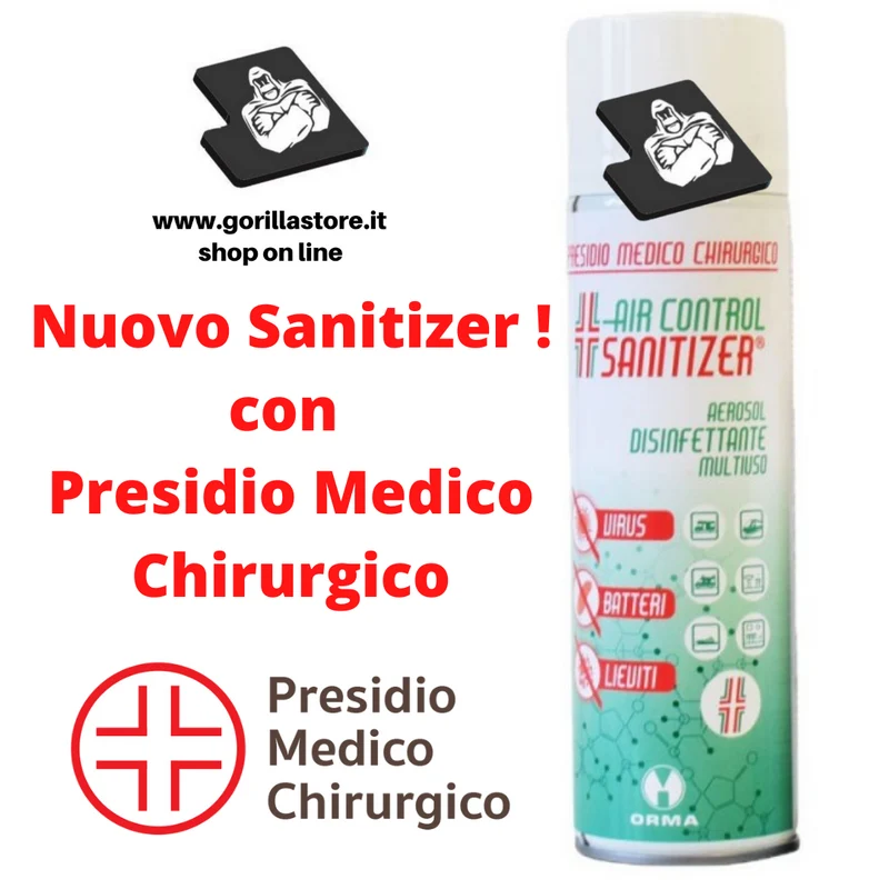 AIR CONTROL SANITIZER BOMBOLA SPRAY 500 ML Nuovo con P.M.C. Disponibile!!