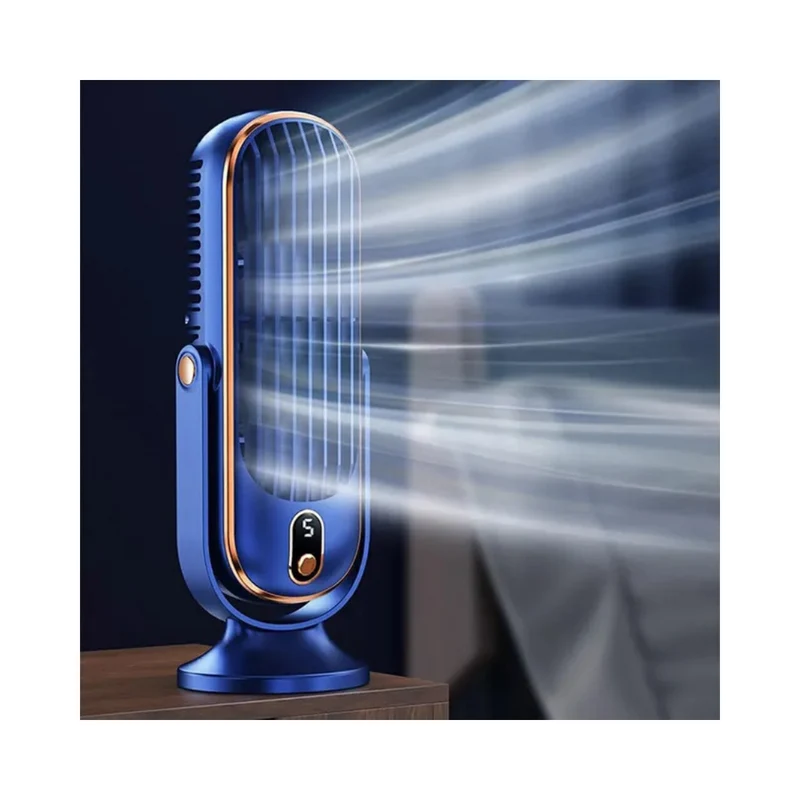 Cecaro Group - Ventilatore Torre USB Ricaricabile Portatile 5 Velocità