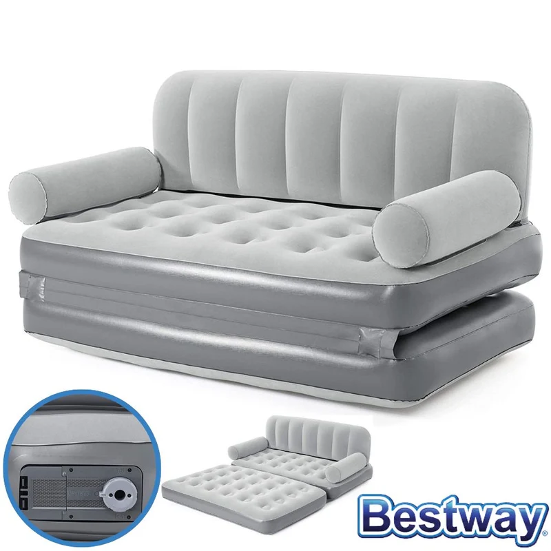 Bestway Divano Letto Gonfiabile 2 Posti con Pompa Integrata