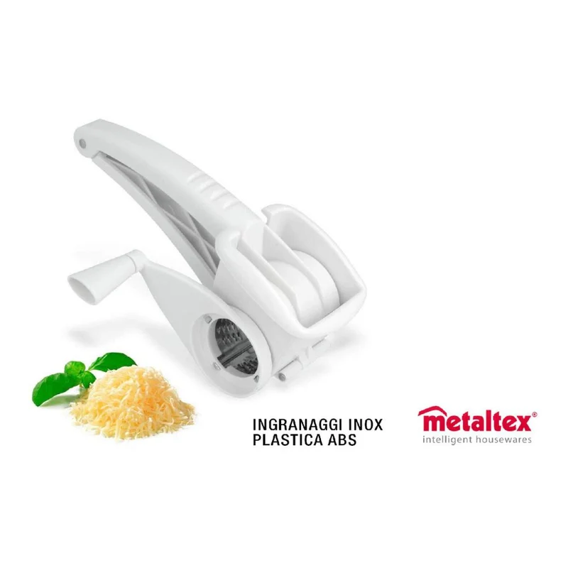 Metaltex Grattugia Vicky in Acciaio Inox