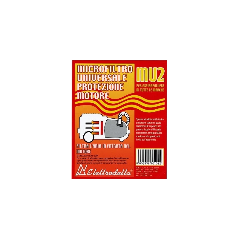 Microfiltro motore MU2