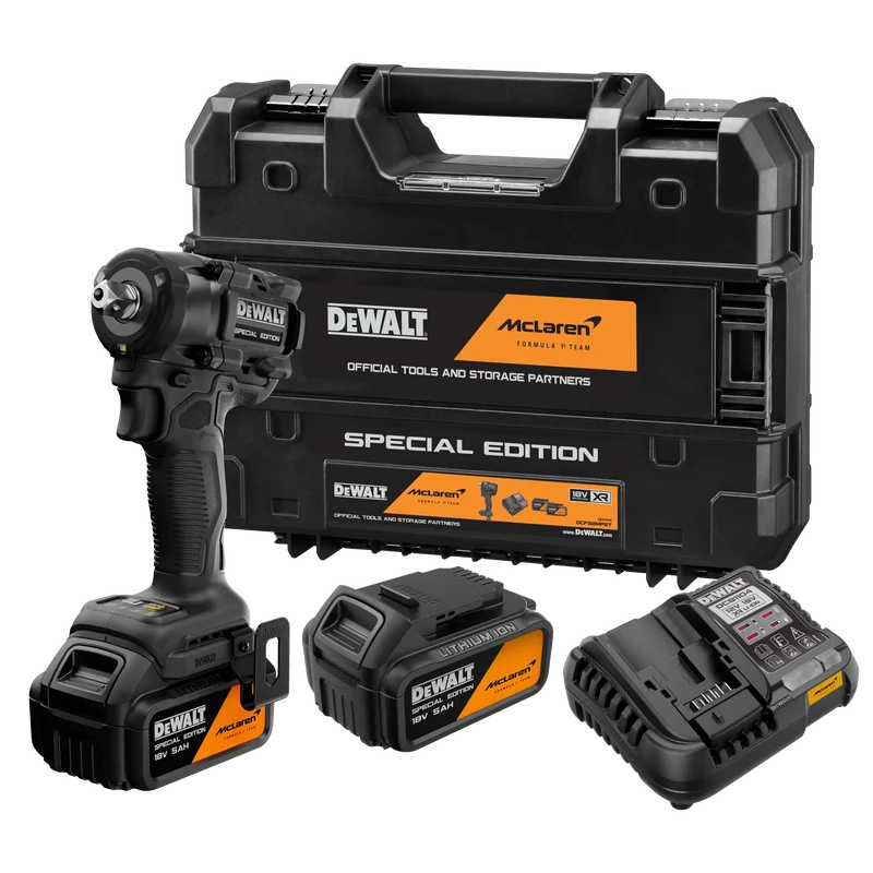 Avvitatore a Impulsi 1/2'' Compatto 18V Brushless - McLaren Special Edition DCF92MP2T-QW DeWalt