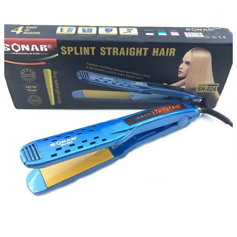 Piastra per Capelli Portatile in Ceramica per Donna