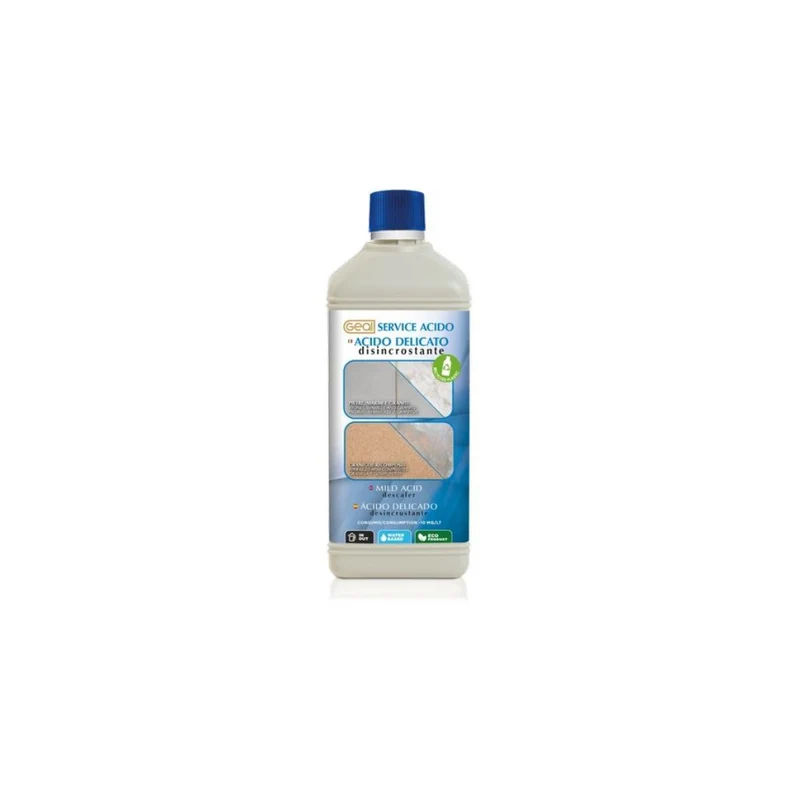 Geal - Service Acido Disincrostante lt.1 per pietra, marmo, granito, graniglie e ricomposti