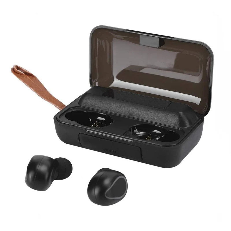 Cecaro Group - Auricolari Wireless Bluetooth 5.0 TWS con Display LED Touch