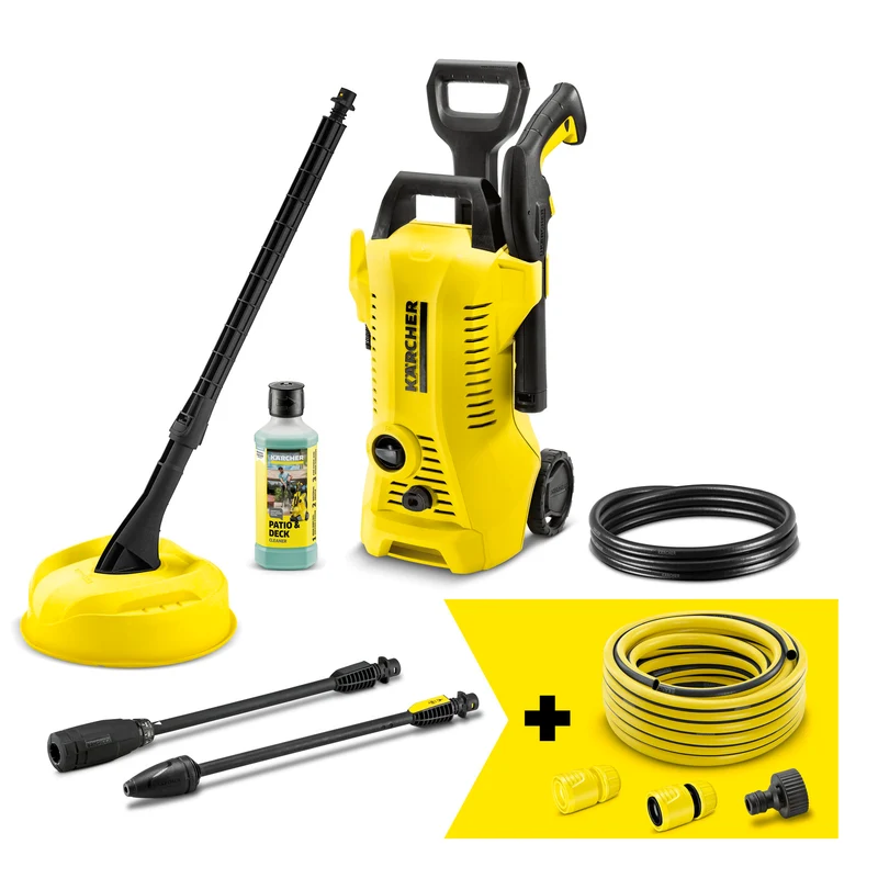 K 2 Power Control Home + Set con tubo e 2 raccordi Kärcher