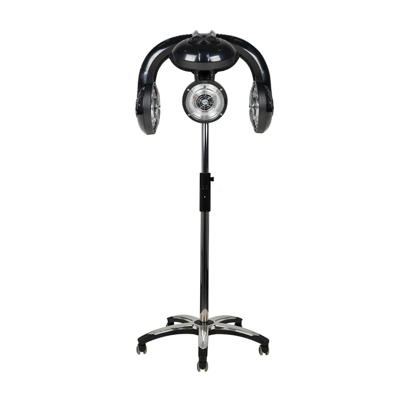 Casco a Infrarossi Professionale da Parrucchiere Standing | 938 (NERO)