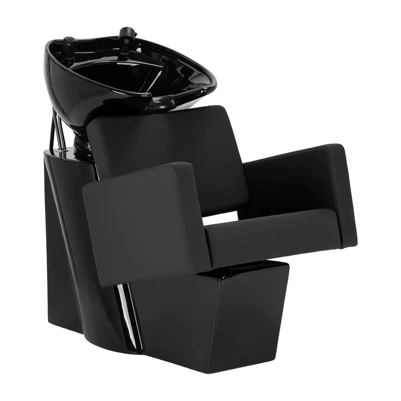 Lavatesta Professionale Ergonomico per Parrucchiere | VITORIA (Nero)