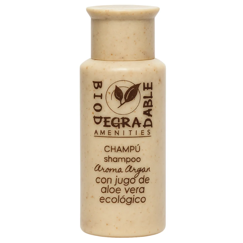 Botella Champú Biodegradable x 30 ml
