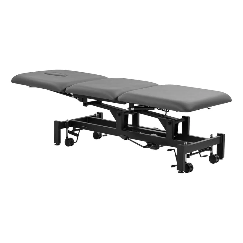 Lettino Riabilitativo Idraulico per Massaggio e Fisioterapia | BALANCE SOLIDUM 3 (Grigio)