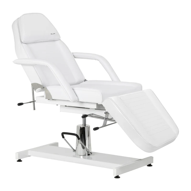 Poltrona Cosmetica Idraulica con Funzione Culla | SILLON 210 (Bianco)