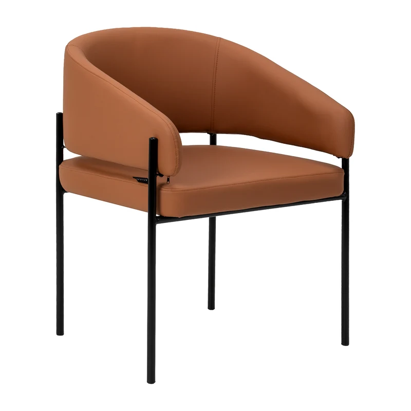 Poltroncina da Reception e Salone Moderna | NOVO (Marrone)