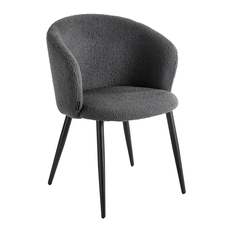 Poltrona Imbottita per Salone e Sala Attesa | ASOLA (Grigio)