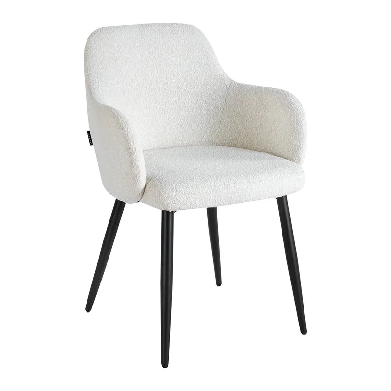 Sedia Lounge Professionale per Sala Attesa e Salone | INTRA (WHITE)