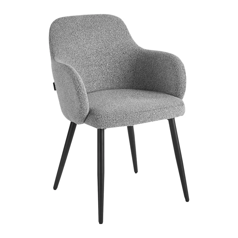 Sedia Lounge Professionale per Sala Attesa e Salone | INTRA (Grigio)
